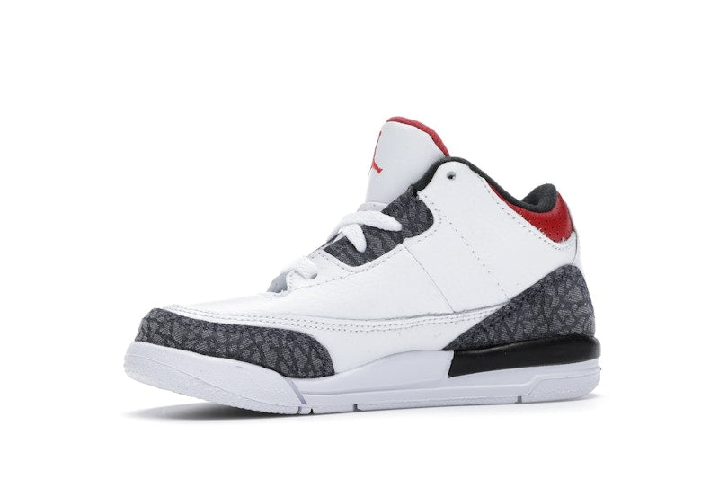 Jordan 3 Retro SE Fire Red Denim (PS)