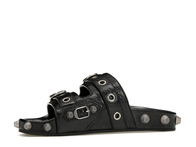 Balenciaga Cagole Sandals Black