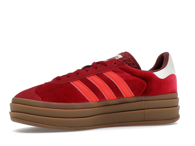 adidas Gazelle Bold Bright Red Velvet (Women's)