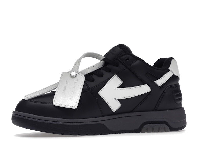 OFF-WHITE Out Of Office OOO Low Tops Black Grey White SS22