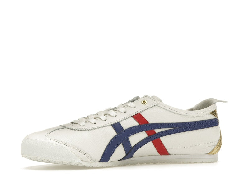Onitsuka Tiger Mexico 66 White Blue Red Metallic Gold