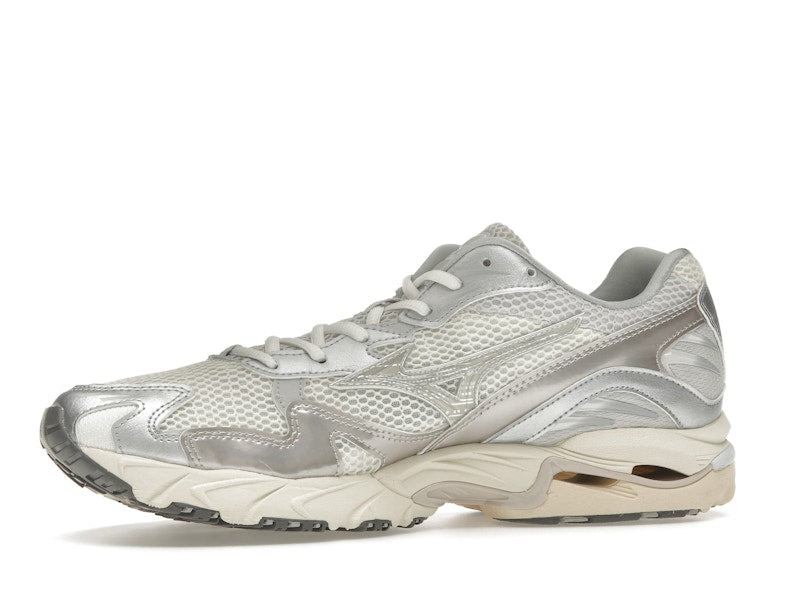 Mizuno Wave Rider 10 Metallic Snow White