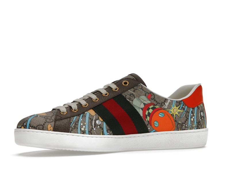 Gucci Ace x Disney Huey, Dewey, Louie Print