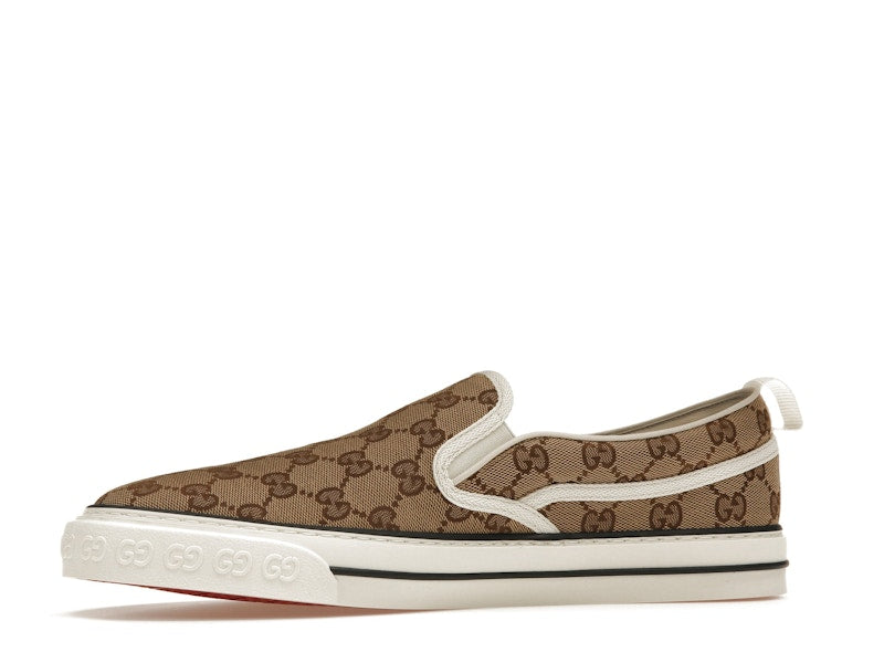 Gucci Tennis 1977 Slip On Beige Ebony