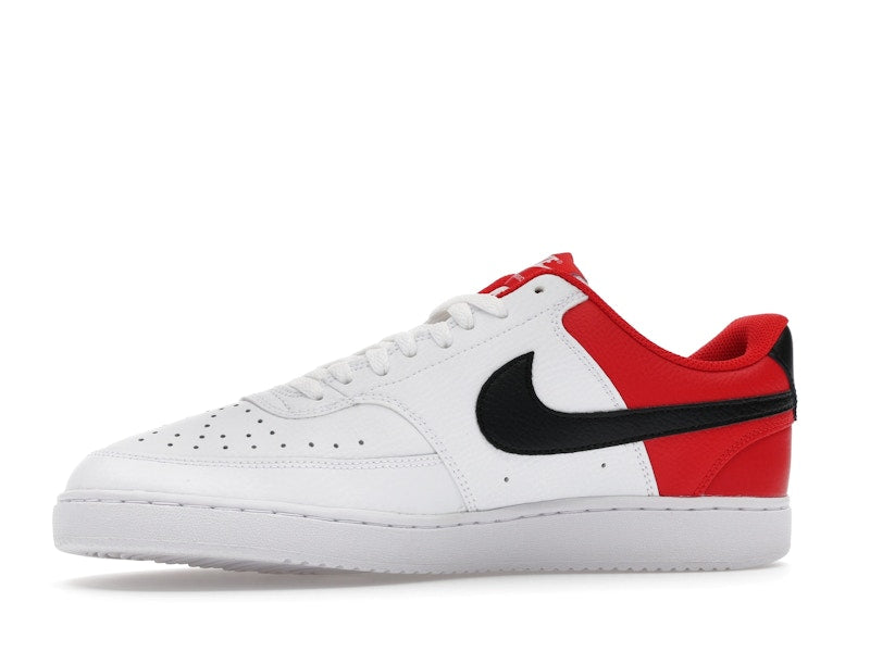 Nike Court Vision Low White Black University Red