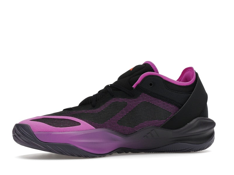 adidas Adizero Select 2.0 Low Core Black Purple Burst Aurora Black