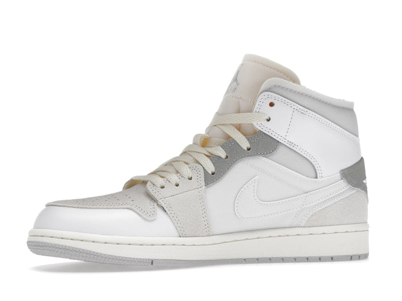 Jordan 1 Mid SE Craft Inside Out White Grey