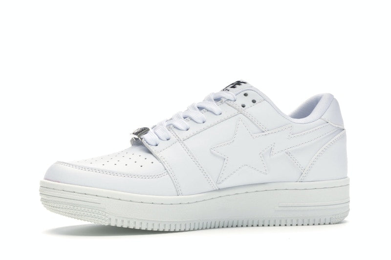 BAPE STA Low White