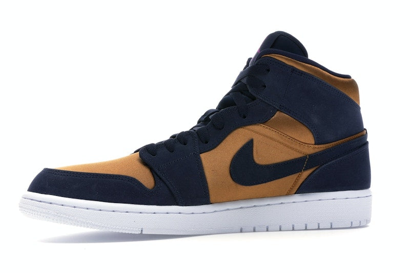 Jordan 1 Mid Obsidian Desert Ochre
