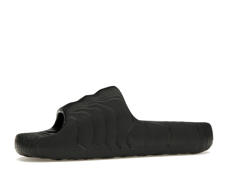 adidas Adilette 22 Slides Black Scarlet