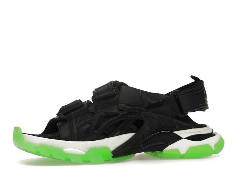 Balenciaga Track Sandal Black White Green
