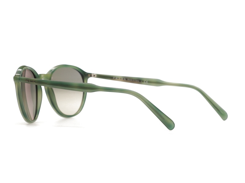 Prada Round Sunglasses Striped Green (0PR 05XS)