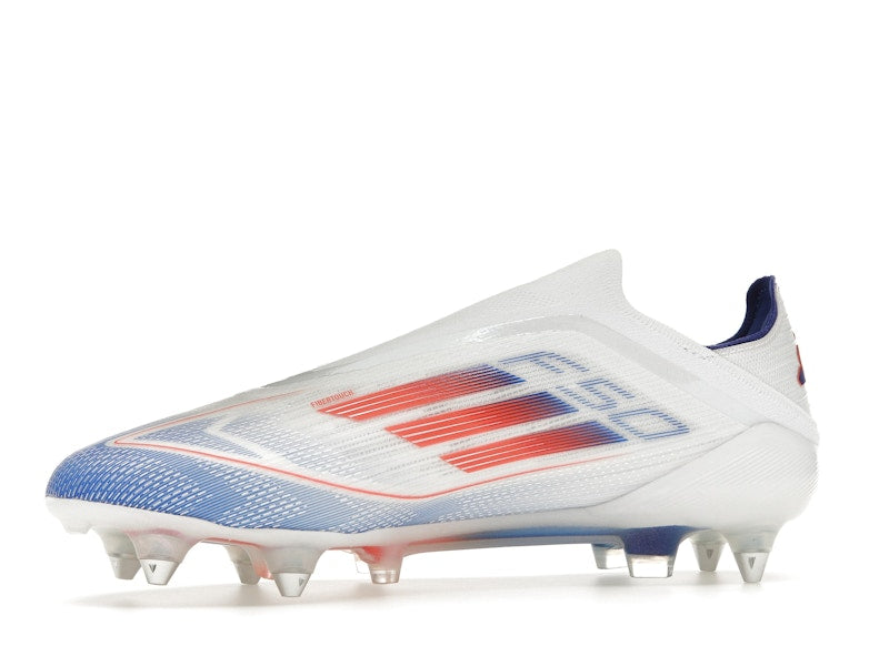 adidas F50 Elite Laceless SG Cloud White Solar Red Lucid Blue