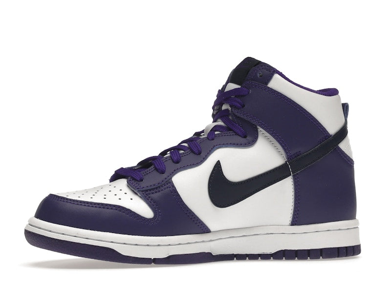 Nike Dunk High Electro Purple Midnight Navy (GS)