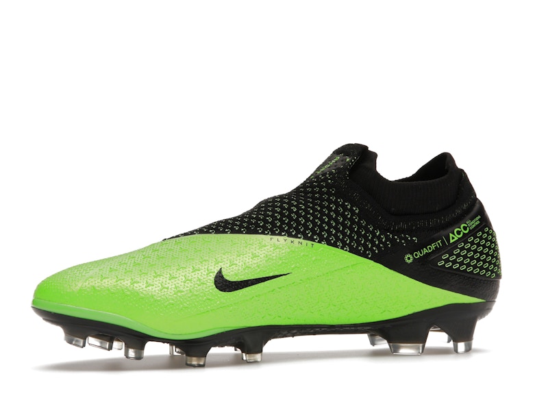 Nike Phantom Vision 2 Elite Dynamic Fit FG Black Green Strike