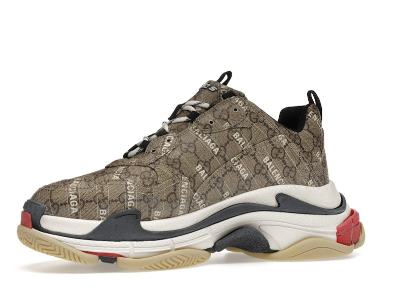 Gucci x Balenciaga The Hacker Project Triple S Beige