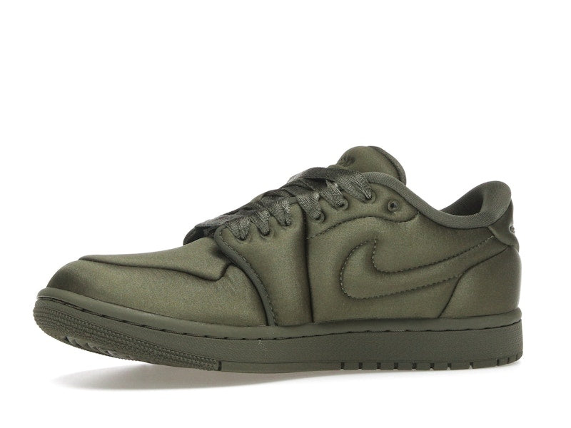 Jordan 1 Low Method of Make Satin Medium Olive (Women's)