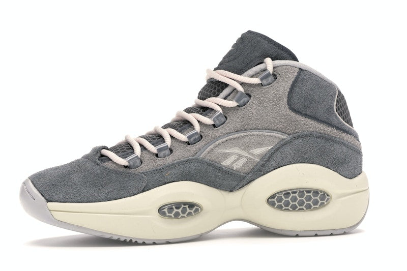 Reebok Question Mid Grey Suede