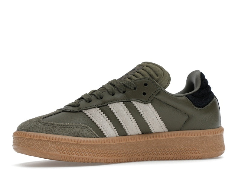 adidas Samba XLG Olive Strata Wonder Beige Gold Metallic