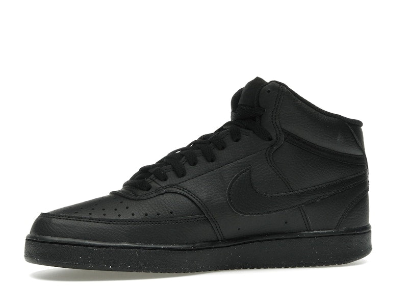 Nike Court Vision Mid Next Nature Triple Black
