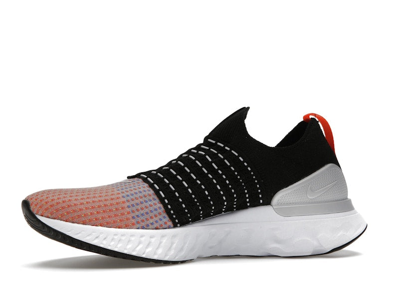 Nike React Phantom Run Flyknit 2 Black Team Orange