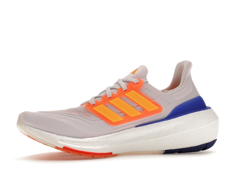 adidas Ultra Boost Light Cloud White Solar Gold Lucid Blue