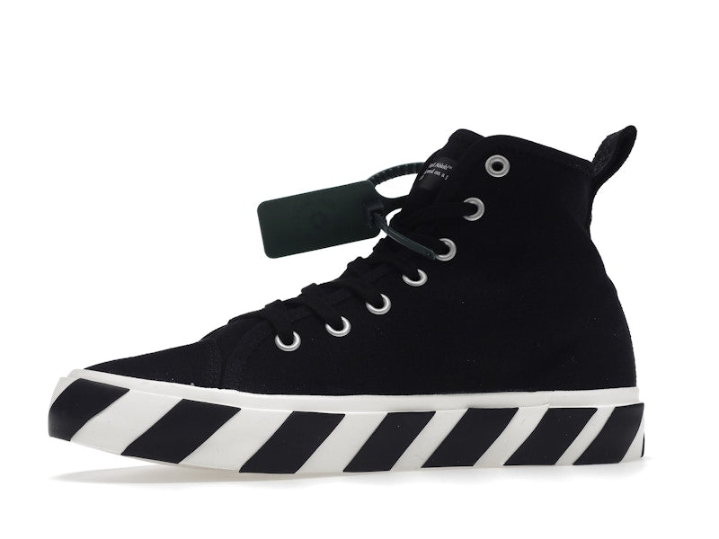 OFF-WHITE Vulc Mid Canvas Black White