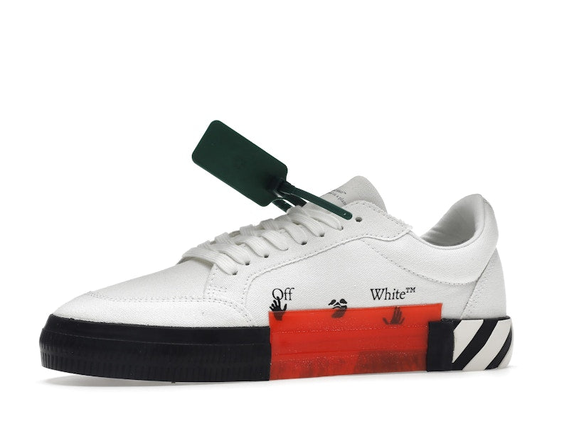 OFF-WHITE Vulc Low Canvas White Black SS22