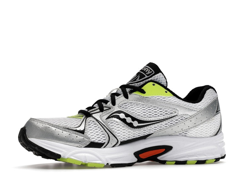 Saucony Grid Ride Millennium White Silver Lime Orange