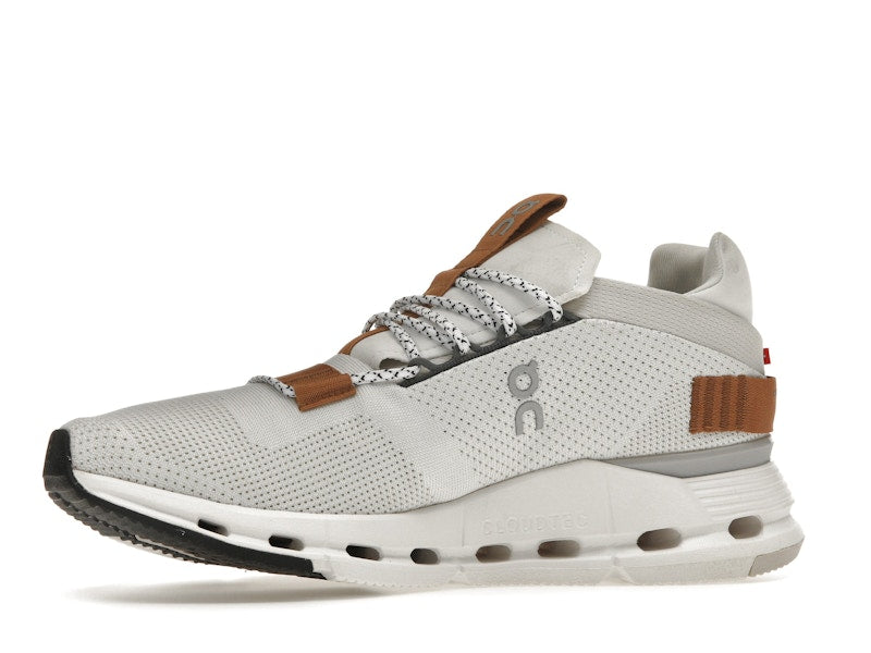 On Running Cloudnova White Pearl Brown