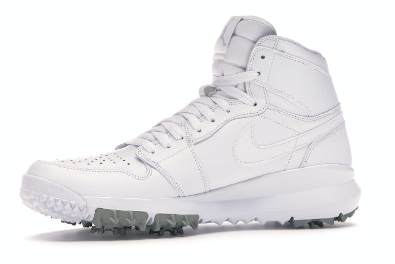 Jordan 1 Retro Golf Cleat White Metallic