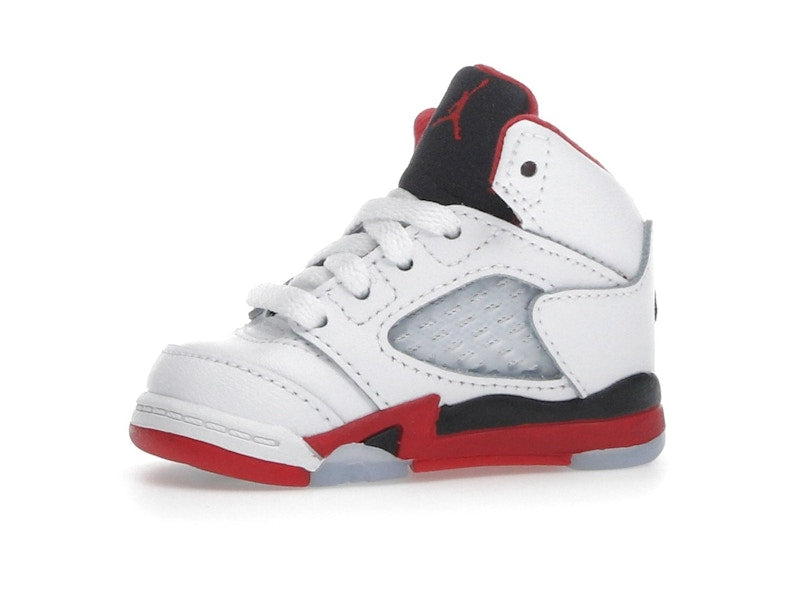 Jordan 5 Retro Fire Red Black Tongue (2025) (TD)