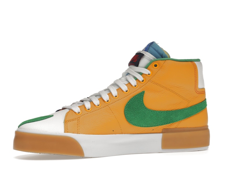 Nike SB Zoom Blazer Mid Edge Safety Orange University Gold