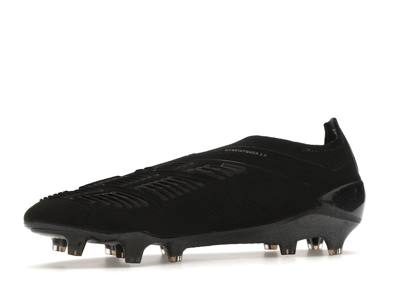 adidas Predator 24 Elite Laceless FG Core Black Carbon
