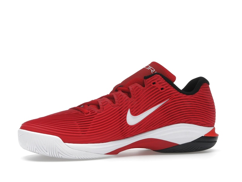 Nike Court Air Zoom Vapor 12 HC University Red Black Gym Red White