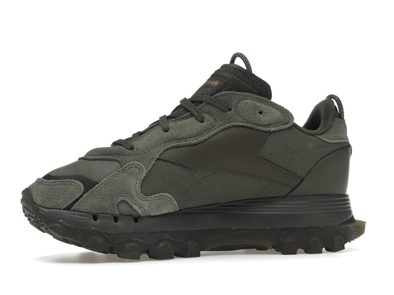 Reebok Classic Leather Cardi B Hunter Green (Women's)