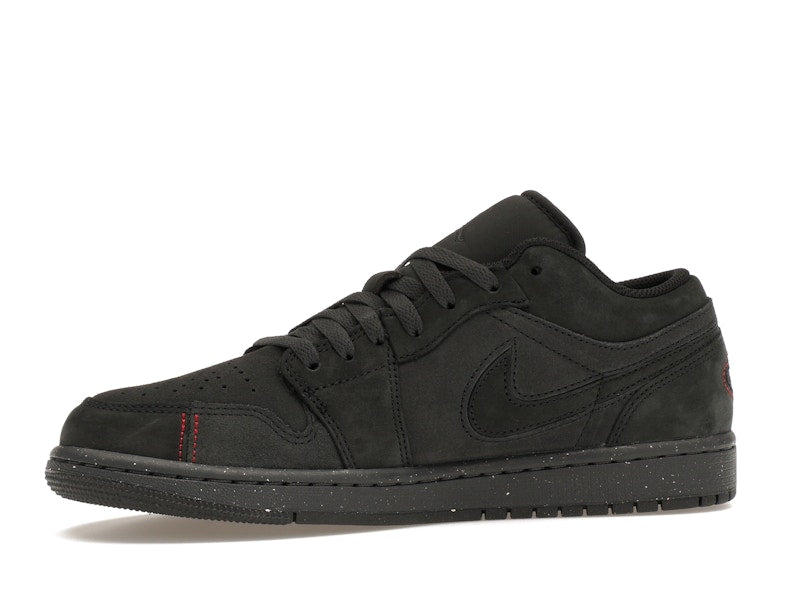 Jordan 1 Low SE Craft Dark Smoke Grey Varsity Red