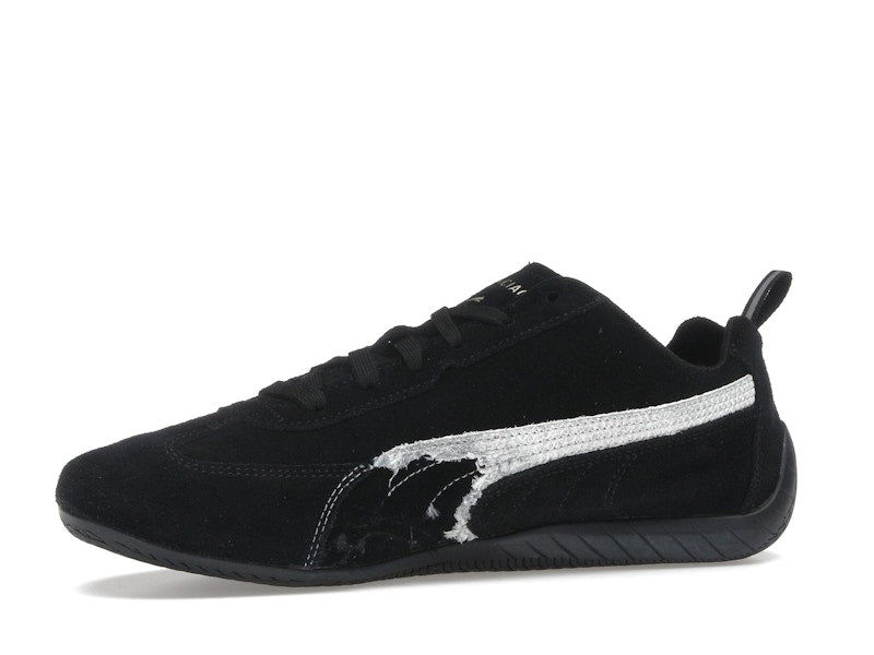 Balenciaga x Puma Speedcat Suede Distressed Black White
