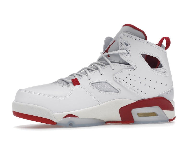 Jordan Flight Club 91 White Pure Platinum Sail Mystic Hibiscus