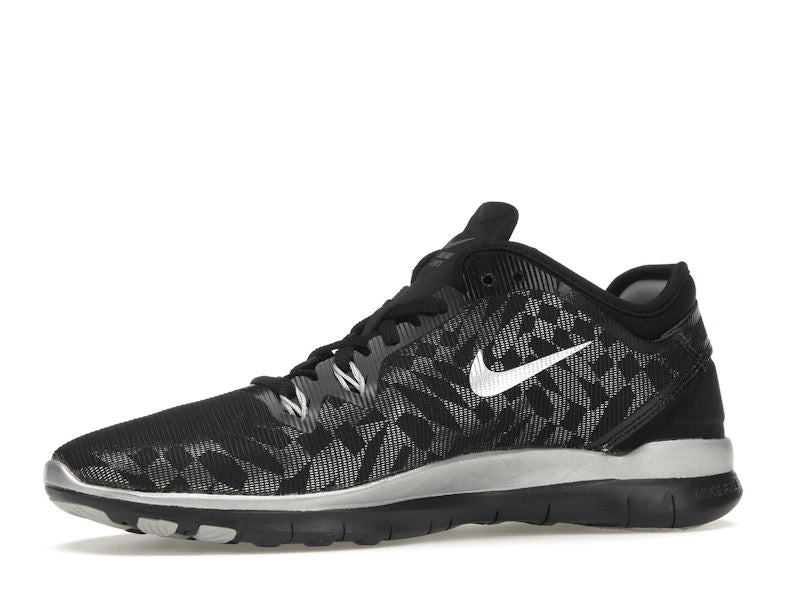 Nike Free 5.0 TR Fit 5 Black Metallic Silver (Women's)