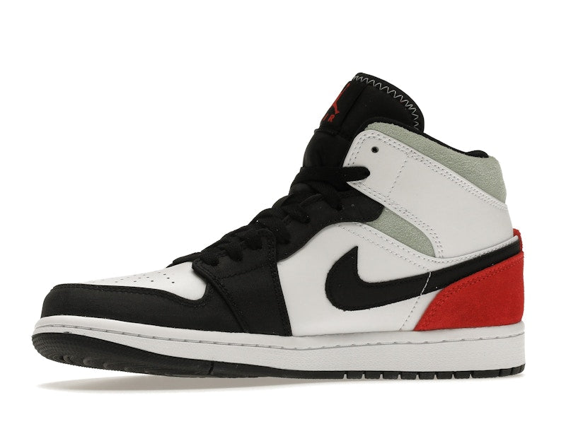 Jordan 1 Mid SE Red Black Toe
