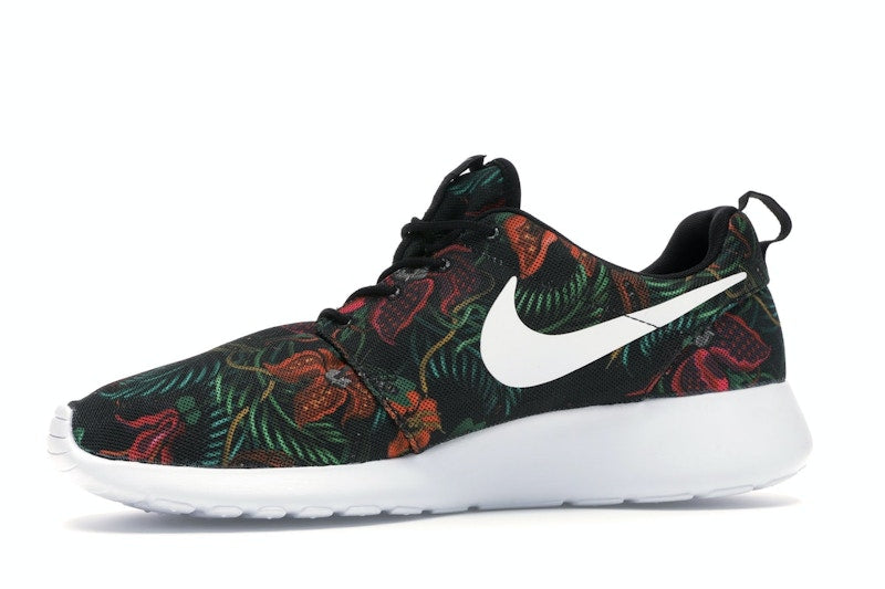 Nike Roshe Run Floral Print Total Orange