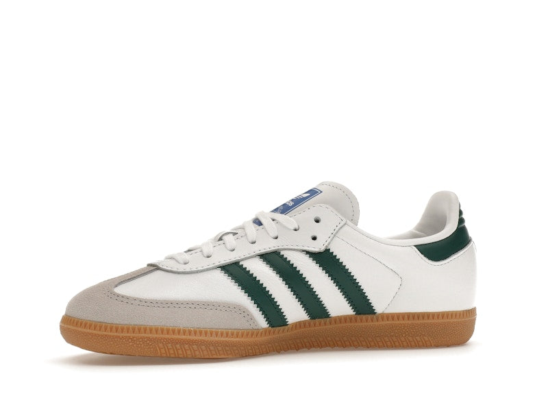 adidas Samba OG White Collegiate Green Gum (Kids)