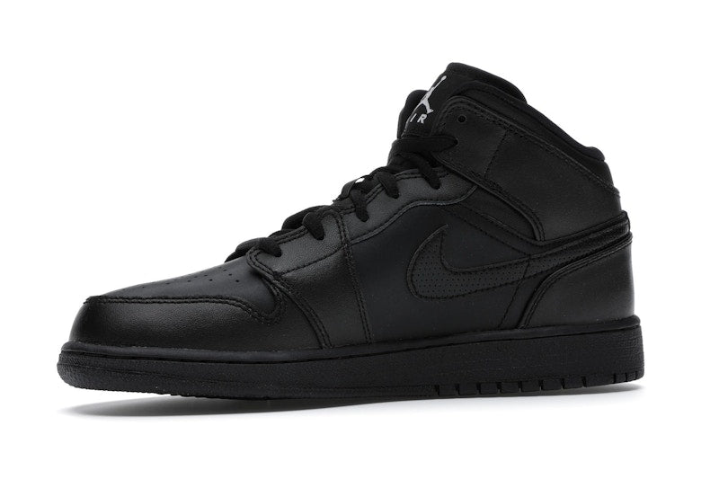 Jordan 1 Retro Mid Black (2016) (GS)