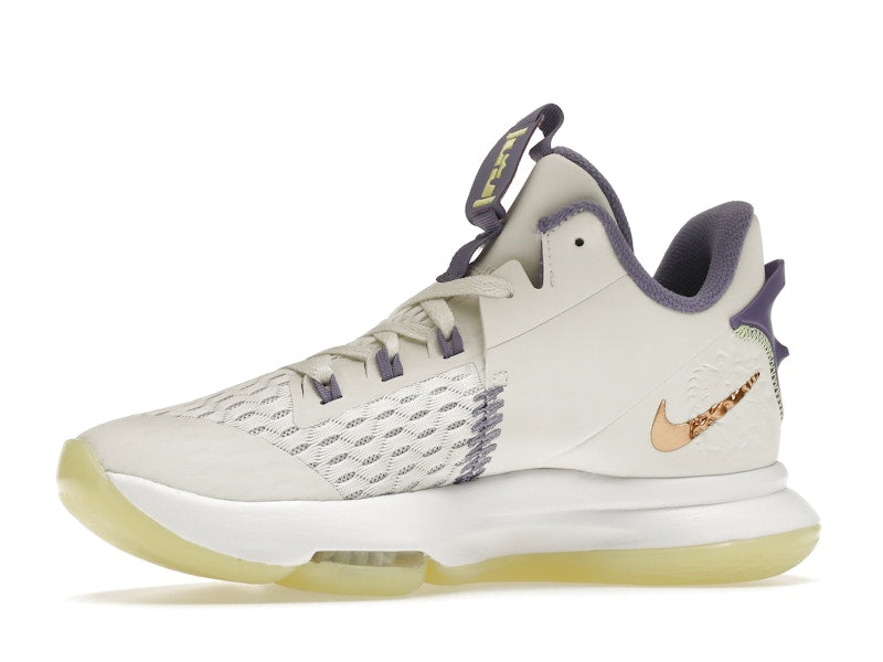 Nike LeBron Witness 5 Summit White Metallic Bronze