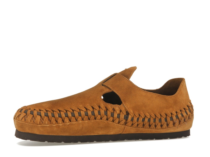Birkenstock London Braided Shearling Kith Mink