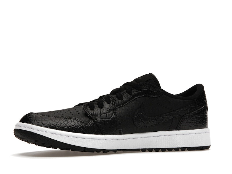 Jordan 1 Retro Low Golf Black Croc