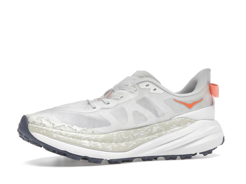 Hoka One One Speedgoat 6 White Neon Tangerine (Women's)