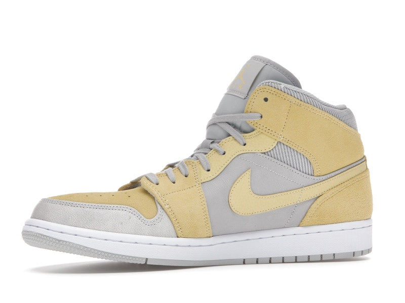 Jordan 1 Mid Mixed Textures Yellow
