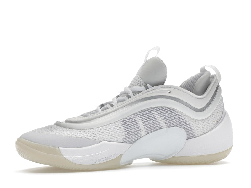 adidas D.O.N Issue #6 Triple White Cloud White Silver Metallic